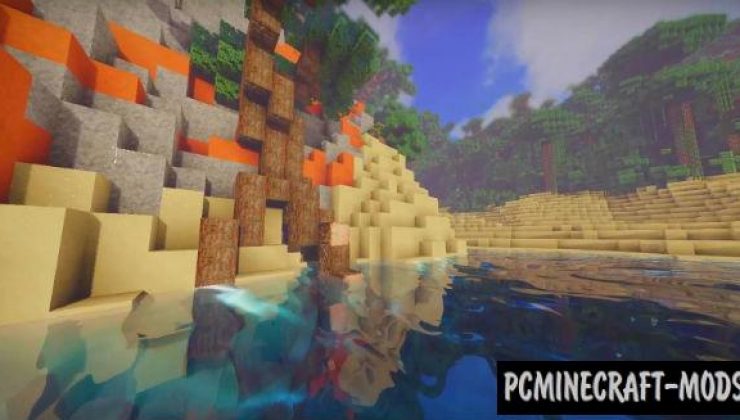 Oceano Shaders Pack For AMD Only MC 1.20, 1.19.4, 1.18.2