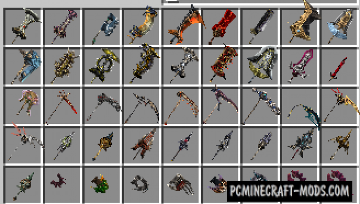 dotHack Forge - Guns, Weapons Mod For MC 1.16.5, 1.12.2