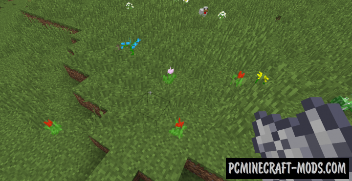 Random Bone Meal Flowers - Survival Mod MC 1.20.4, 1.19.4, 1.18, 1.12.2