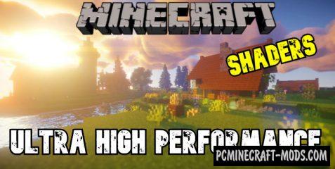 Ultra High Performance Shaders For Minecraft 1.20.2, 1.20.1