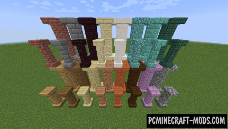 Mo'Blocks - Decorative Mod For Minecraft 1.18.1, 1.17.1, 1.16.5, 1.14.4