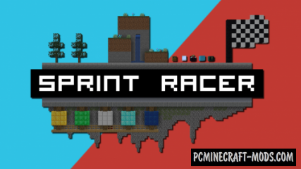 Sprint Racer - Mini Game Map For Minecraft