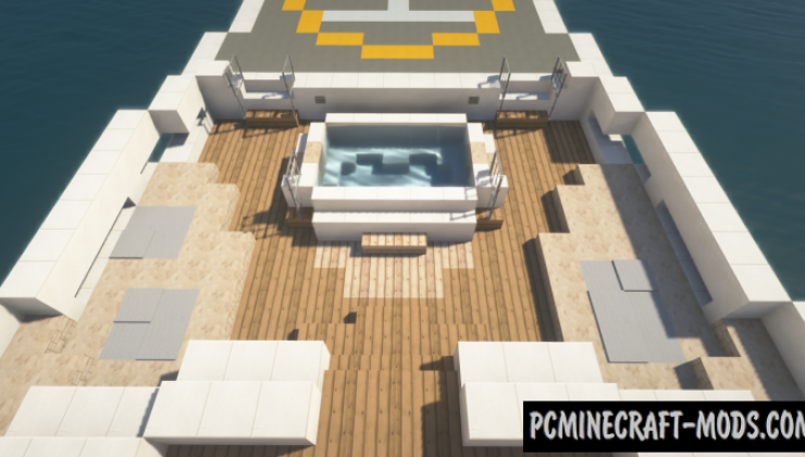 Megayacht Dalmatian Map For Minecraft
