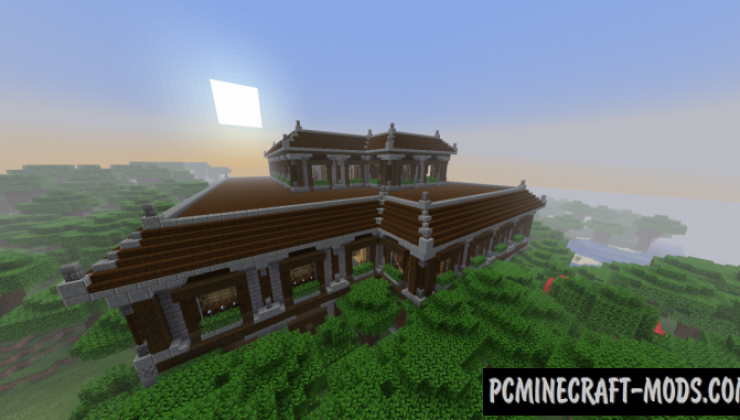 Fancier Mansions Data Pack For Minecraft 1.14.4