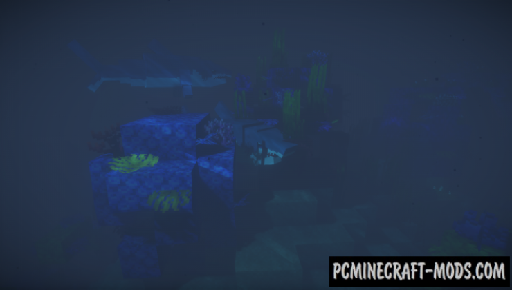 Underwater Biome - New Biomes Mod For MC 1.15.1, 1.14.4