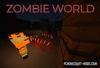 Zombie World - Defense, Minigame Map For Minecraft