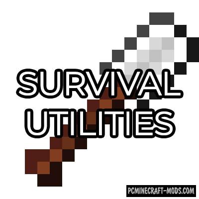 Survival Utilities - New Tools Mod For Minecraft 1.12.2