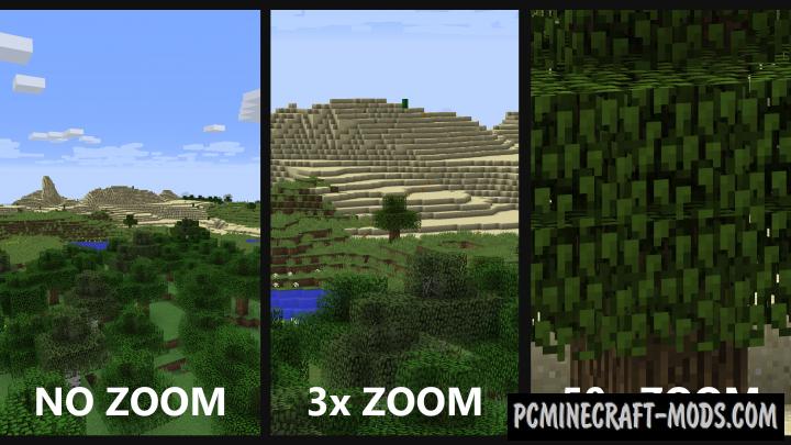 WI Zoom - Tweak Mod For Minecraft 1.18.2, 1.17.1, 1.16.5