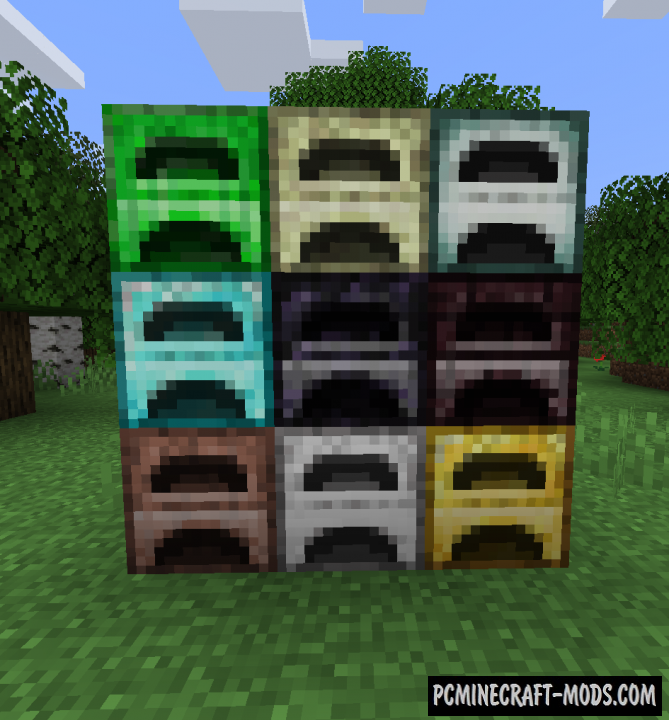 Fabric Furnaces - Blocks Mod Minecraft 1.19.2, 1.17.1, 1.16.5, 1.16.4