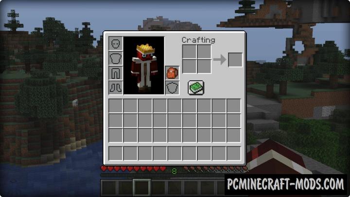 Backpacked - Tool, Armor Mod For MC 1.19.4, 1.19.3, 1.18.2, 1.12.2