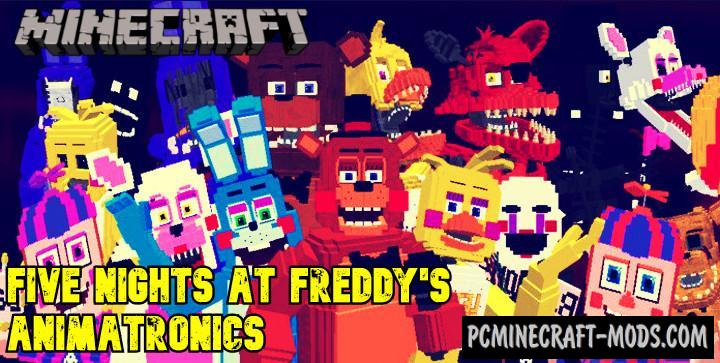 Five Nights at Freddy's Animatronics for Minecraft Pocket Edition 1.14