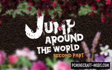 Jump Around the World 2 - Parkour Map For Minecraft