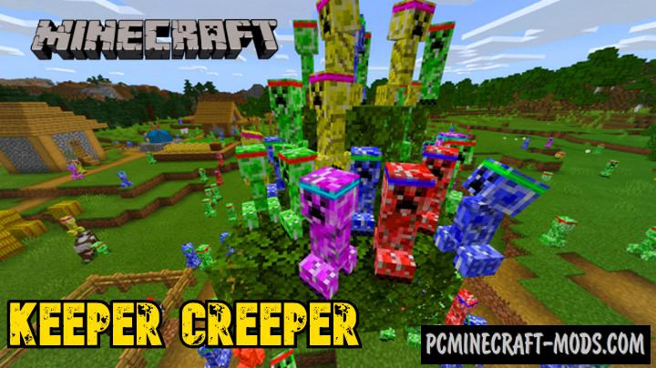 Keeper Creeper - Pet Mod For Minecraft PE 1.18.12, 1.17.40