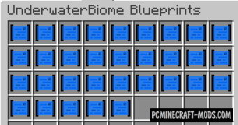 Underwater Biome - New Biomes Mod For MC 1.15.1, 1.14.4