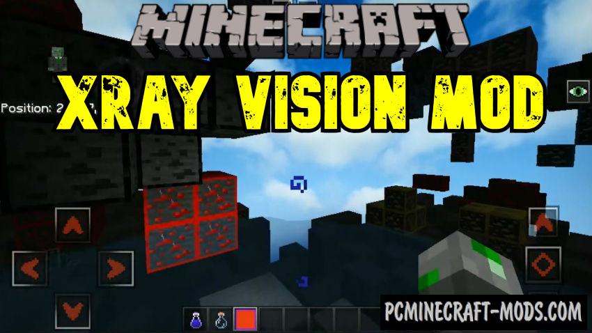 xray addon minecraft pe