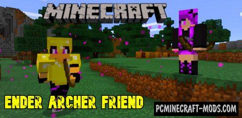 Ender Archer Mod For Minecraft Bedrock 1.18.12, 1.17