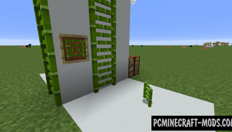 Bamboo Everything - Decor Mod For Minecraft 1.19.2, 1.18.2