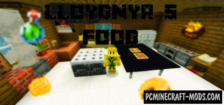 Lloydnya S Food Addon For Minecraft Pe 1 18 1 17 Ios Android Pc Java Mods