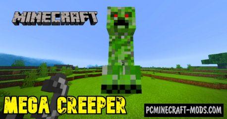Mega Creeper Addon For Minecraft PE 1.18.12, 1.17.40