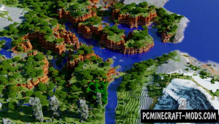 Morath - Custom Biomes Map For Minecraft