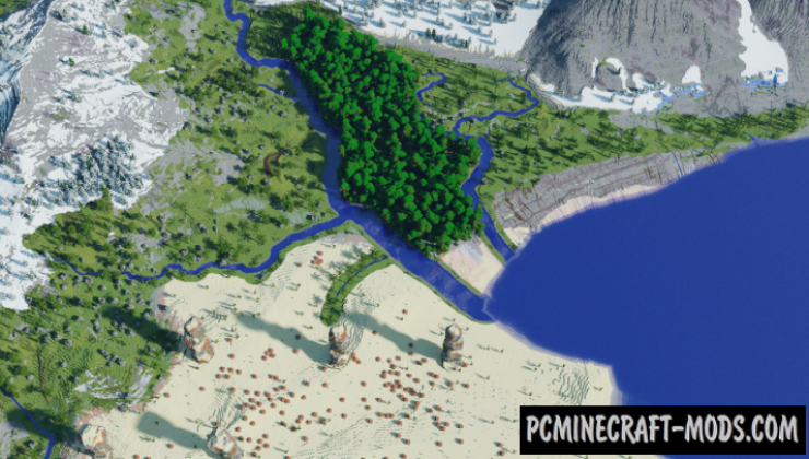 Morath - Custom Biomes Map For Minecraft