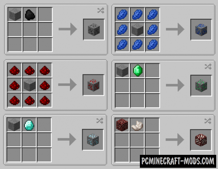 Convenient Crafts - Vanilla Tweaks Mod For Minecraft 1.12.2