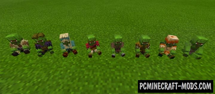 Plushies Mod For Minecraft 1.19.3, 1.19.50 Java/iOS/Android