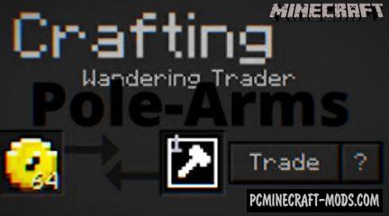Pole-Arms ToolKit Addon For Minecraft PE 1.18.12, 1.17