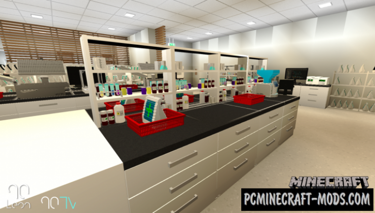 Hospital - Pharmacy Pack Mod For Minecraft 1.14.4, 1.12.2