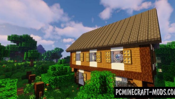 Macaw's Roofs - New Materials Mod For Minecraft 1.19.4, 1.18.2