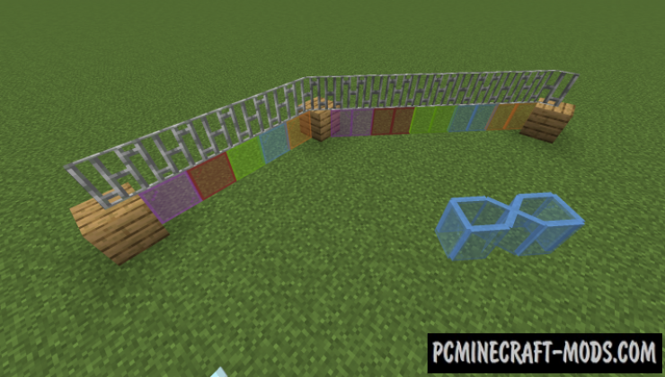 Diagonal Panes - Decor Mod For Minecraft 1.19, 1.18.1, 1.17.1, 1.16.5