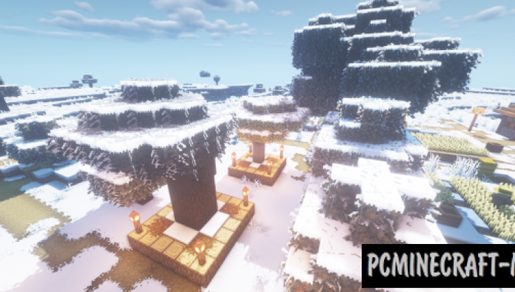 Just Upgrade It: Winter Edition Resource Pack For MC 1.14.4