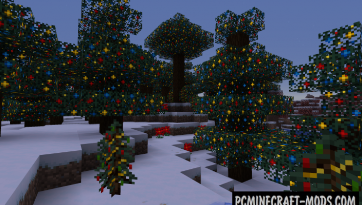 New Default-Style - Christmas Resource Pack MC 1.15.1, 1.14.4