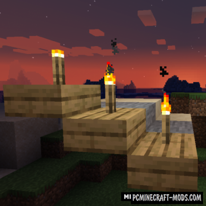 TorchSlabs - Decorative Mod For Minecraft 1.18.1, 1.17.1, 1.16.5