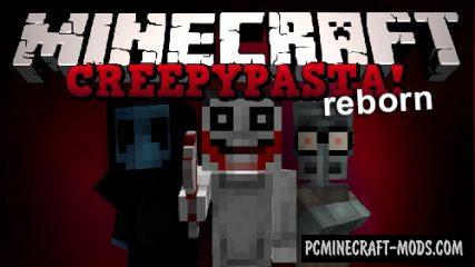 CreepypastaCraft Reborn - Mobs Mod For MC 1.12.2