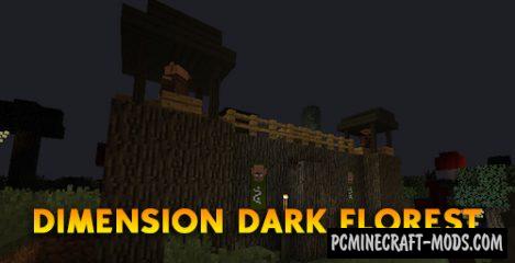 Dark Florest - Dimension Mod For Minecraft 1.12.2