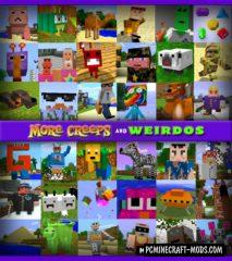 More Creeps And Weirdos Revival Mod For Minecraft 1.12.2