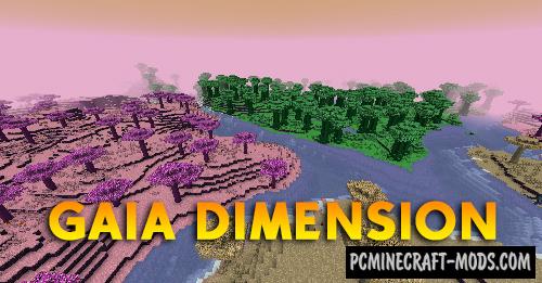 Gaia - Dimension Mod For Minecraft 1.20.1, 1.19.4, 1.16.5, 1.12.2