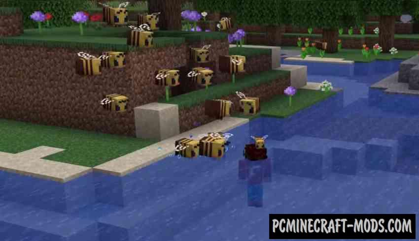 Download Minecraft 1.15.0.56 APK, v1.15 PC free Buzzy Bees