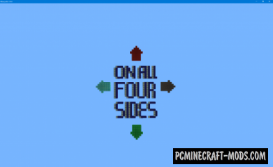 On All Four Sides - Puzzle Map For Minecraft