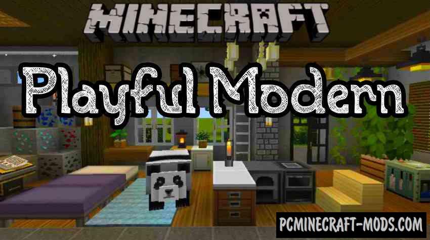 Playful Modern HD Resource Pack For Minecraft 1.15.1, 1.14.4
