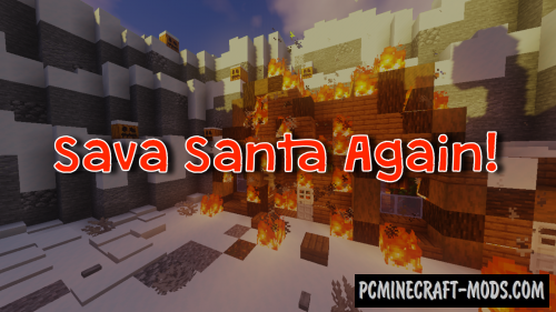 Save Santa Again! - Adventure Map For Minecraft