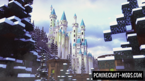 Snowfall - Castle Map For Minecraft