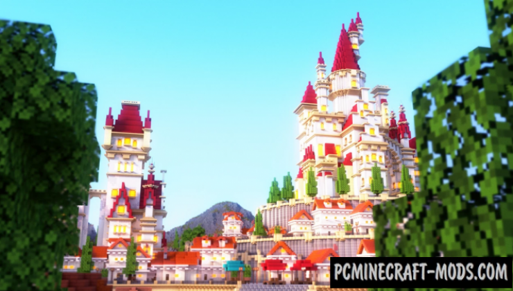 Beautiful Kingdom - Castle Map For Minecraft