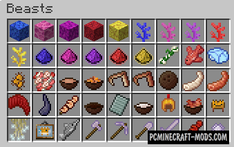 Beasts - New Creatures Mod For Minecraft 1.12.2