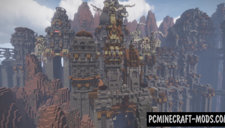 God Valley - City Map For Minecraft