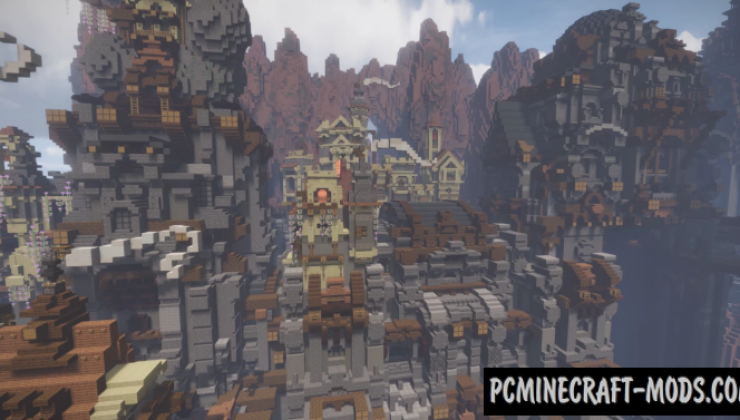 God Valley - City Map For Minecraft