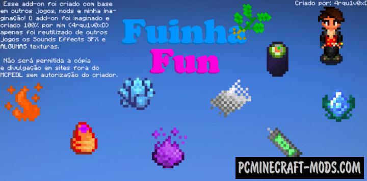 FuinhaFun Addon For Minecraft 1.18.12, 1.17 iOS/Android
