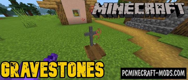 Gravestones Addon For Minecraft PE 1.18.12, 1.17 iOS/Android
