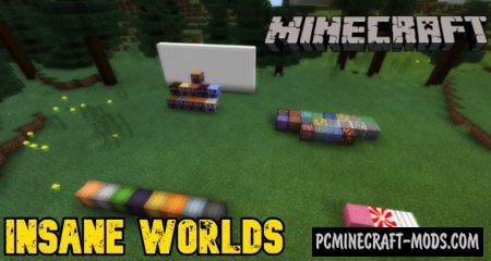 Insane United World Addon For Minecraft PE 1.18.12, 1.17